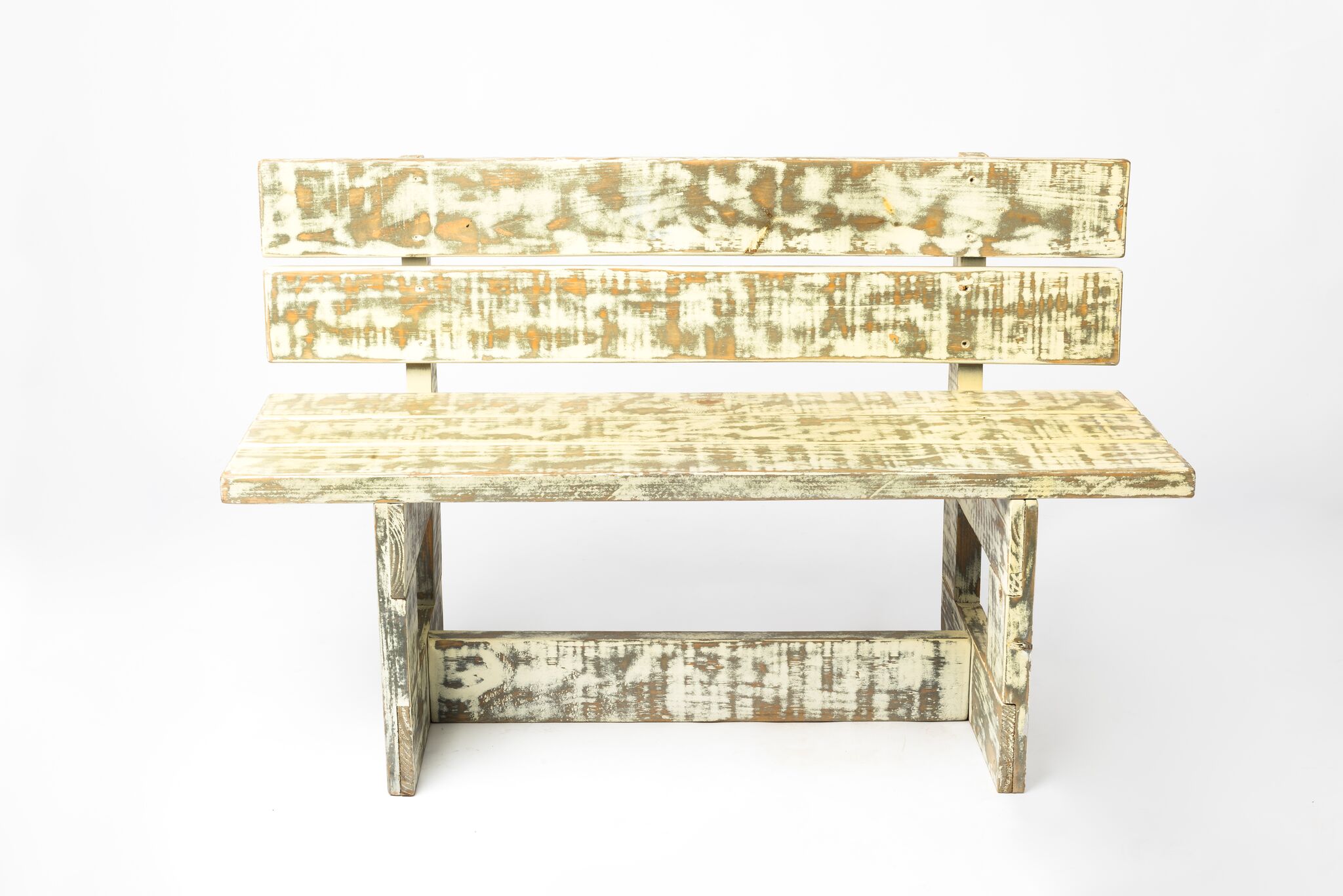 Banca con Respaldo Vintage 1.22 Mts Largo