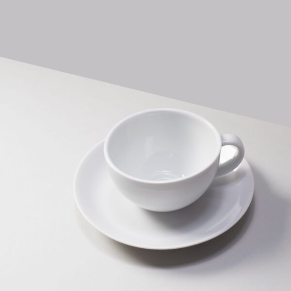 Porcelana lisa - taza para café