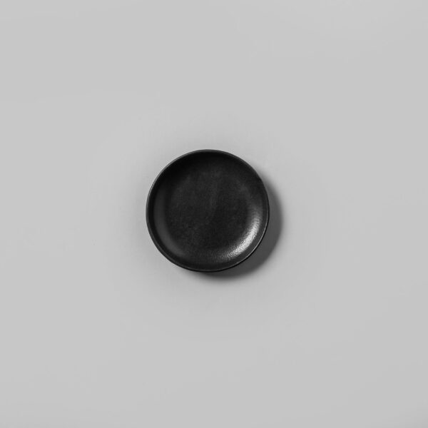 Onix negro - plato para taza de café expresso