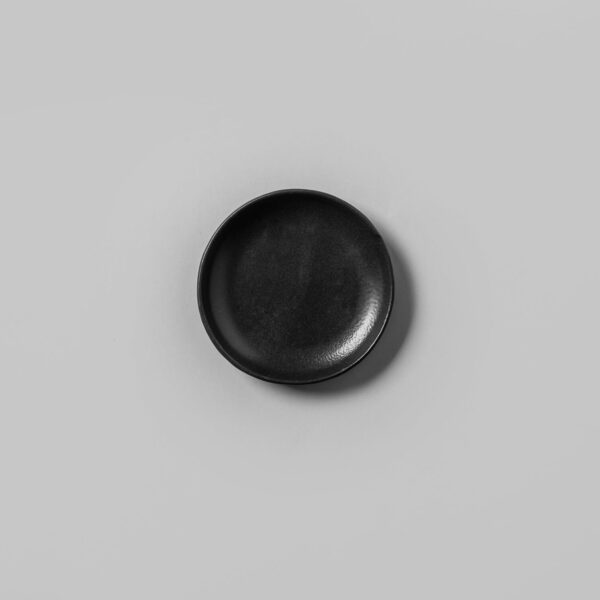 Onix negro - plato para taza de café expresso